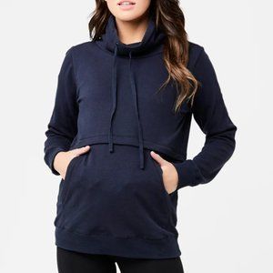 *HP* Ripe Maternity Joey Nursing Sweatshirt, zipper opening, M
